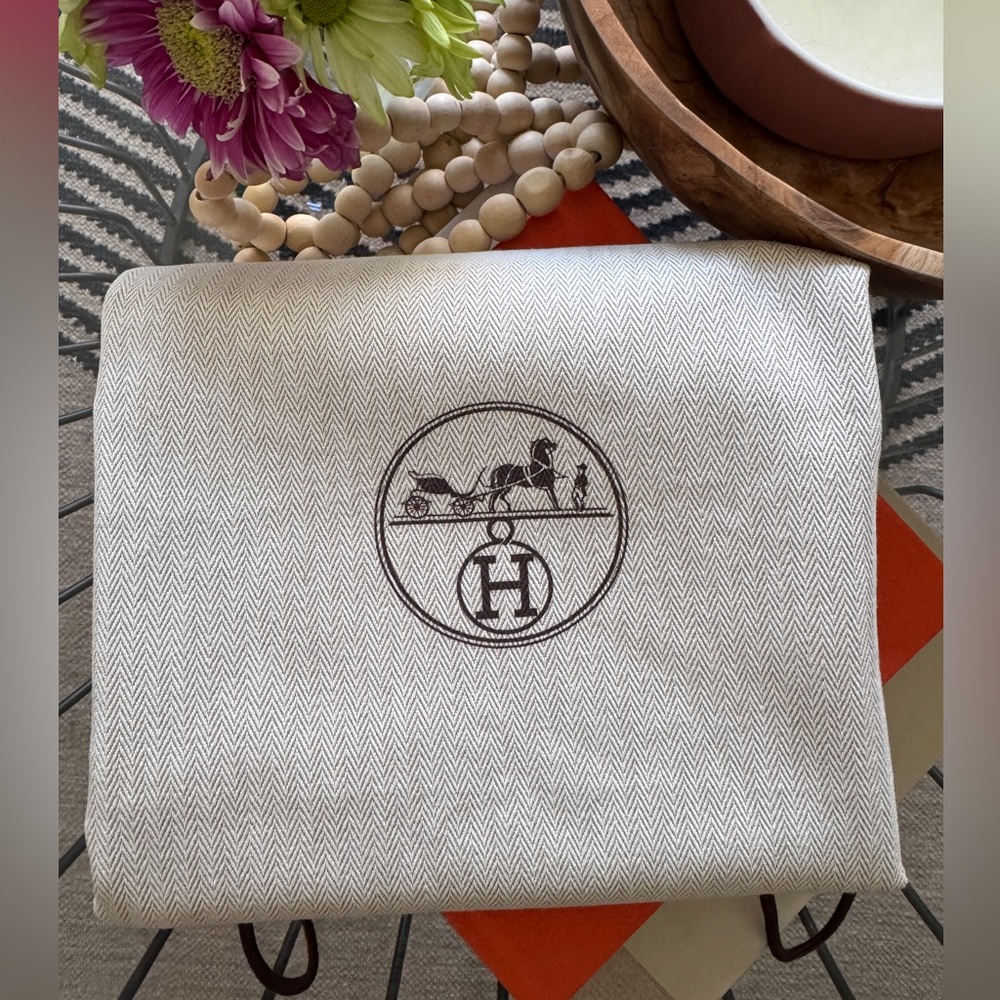 Hermes Tweed **Large Dust Bag for Kelly or Birkin. New; never used.